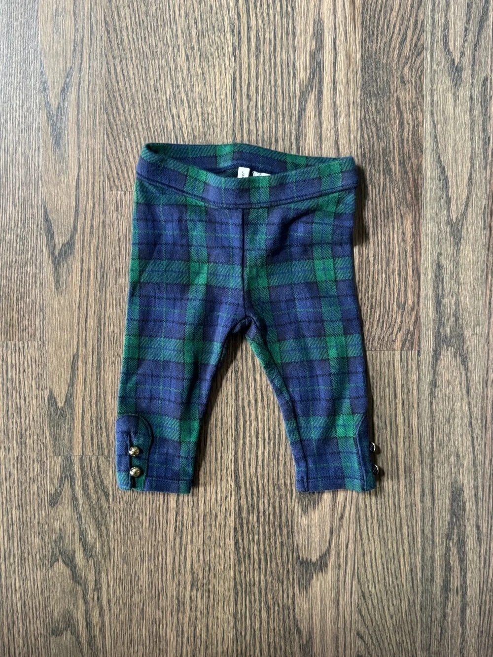 Janie and Jack Baby Girls Holiday Tartan Peplum Bow Sweater & Pants !